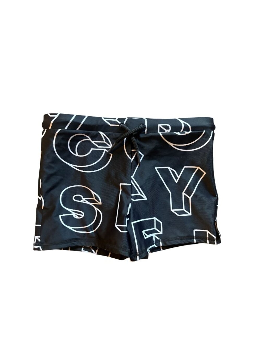 nununu A-Z Swim Shorts in Black